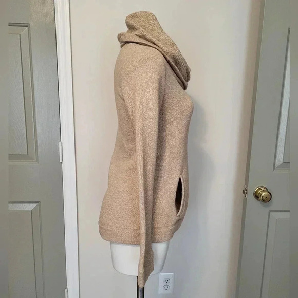 J.Crew Wool blend Funnel Cowl Neck Sweatshirt(S) - Picture 4 of 11